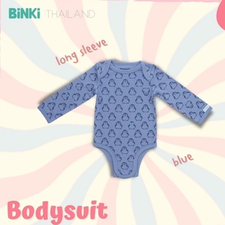 BiNKi Bodysuit - Long Sleeve Penguin (blue, pink, grey)