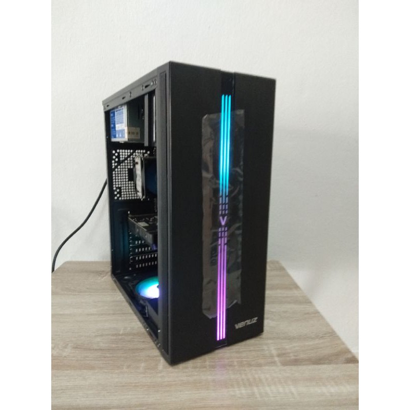 🔰คอมมือสองเล่นเกม เบาๆ Core ll,x3  ram4 การ์ด2G /ssd120(เฉพาะเคส)✔️