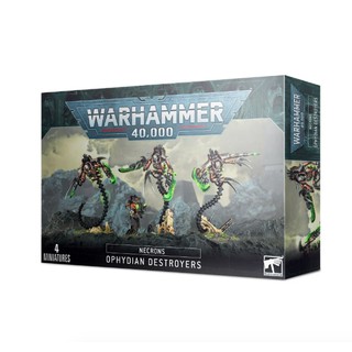 [GWพร้อมส่ง] Warhammer 40K :NECRONS OPHYDIAN DESTROYERS โมเดลเกมสนามจำลอง