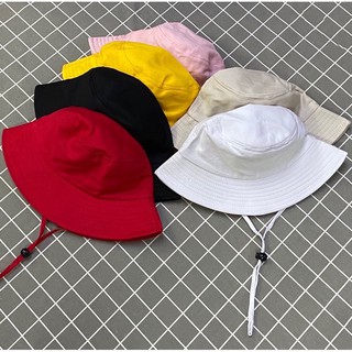 ราคาหมวกบักเก็ต ผ้าหนา ทรงสวย งานส่งออก made in korea มี 6 สี ช/ญ ใส่ได้