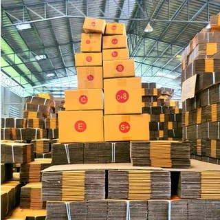 กล่องไปรษณีย์ เบอร์ 00 ขนาด 9.75×14×6 ซม. กล่องพัสดุฝาชน แพ็ค 20 ใบ หนา 3 ชั้น ราคาส่ง พร้อมส่ง Boxworld ล็อต 100