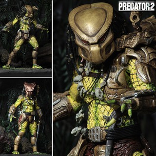 Figma ฟิกม่า Model โมเดล จากหนังดัง Predator 2 พรีเดเตอร์ คนไม่ใช่คน 2 บดเมืองมนุษย์ Ultimate Elder Golden Angel