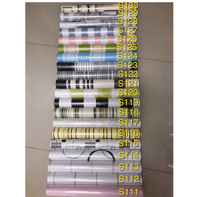 วอลเปเปอร์ราคาถูก 1ม้วนมี10เมตร เรื่องเส้นๆ