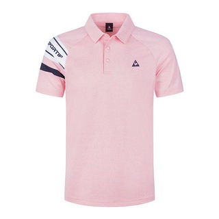 [Le Coq sportif] เสื้อโปโลแขนสั้น แบบแห้งเร็ว ลายไก่ Lekak Golf แฟชั่นฤดูร้อน สําหรับผู้ชาย