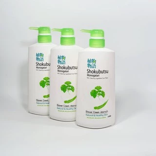 Shokubutsu Shower Cream 400ml , 500ml. ครีมอาบน้ำ สกัดจากพืชธรรมชาติ 99%