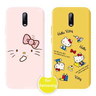 Hello Kitty Cute Cartoon TPU Phone Casing กรณี Samsung Galaxy Note 20 Pro S20 Plus Ultra S10 Lite M01 M11 M31 A11 A91 M80S Note 9 10 Pro A 10 S M10 M105 A 20 A 205 A 20 S A 30 A 50 A 30 S A 70 S S S 10 Plus