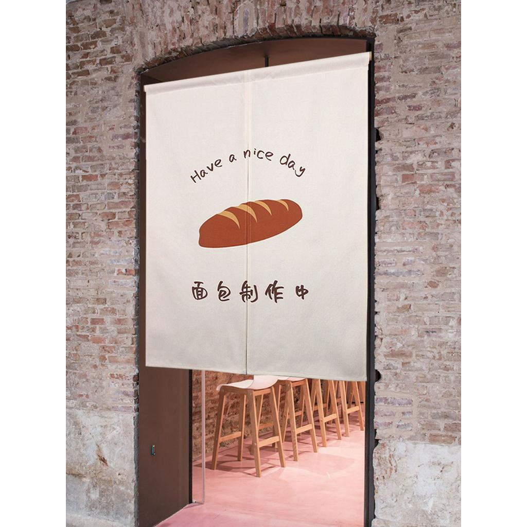 แนะนำ ผ้าม่าน ผ้าม่านสั้น สไตล์ญี่ปุ่น สําหรับตกแต่งประตูร้านอาหาร ร้านขนมหวาน เบเกอรี่ ราคาพิเศษ มีเก็บเงินปลายทาง