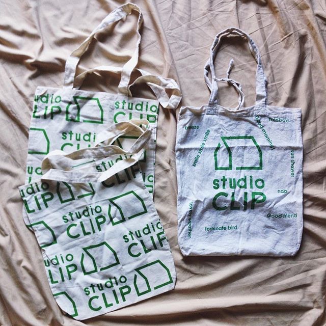 กระเป๋าผ้า studio clip