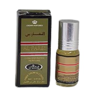 น้ำหอม Oil Perfume AL REHAB กลิ่น AL FARES 3 ml. น้ำหอมอาหรับ แท้ น้ำหอม​ผู้ชาย​ น้ำหอม​พกพา​