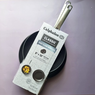 Calphalon® ชุดกระทะ เคลือบนอนสติ๊ก Classic Hard-Anodized Nonstick Frying Pan Size 8" or 10" แบรนด์ขายดีอันดับ 1 ของอเมริกา