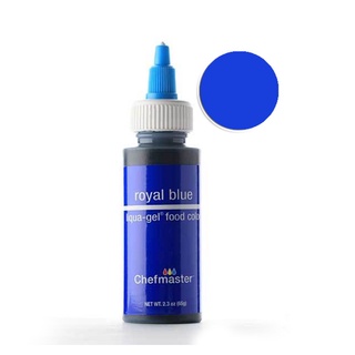 Chefmaster Color ROYAL BLUE Liqua-Gel 2.3oz/5011 สีเจลผสมอาหาร สีน้ำเงิน