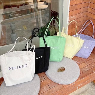 Delight กระเป๋าผ้าแคนวาส