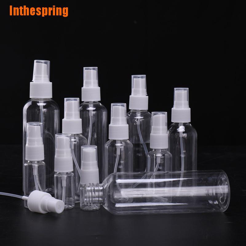 (Inthespring) ขวดสเปรย์เปล่า พลาสติก 1 ชิ้น
