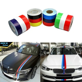 สติกเกอร์ไวนิล ลายธงเยอรมัน อิตาลี ฝรั่งเศส และ bmw m สำหรับตกแต่งรถยนต์ ขนาด 1 เมตร