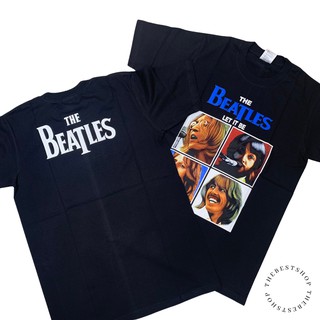 เสื้อวง The Beatles 4หน้า เสื้อวง เดอะบีทเทิล เสื้อวงร็อค สีสวย สกรีนชัด