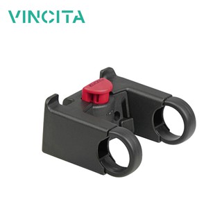 Vincita คลิป KLICKFIX สำหรับกระเป๋าหน้าแฮนด์ทั้งชุด (QR004) - KLICKFix Handlebar Adapter Standard Ø 22-26MM