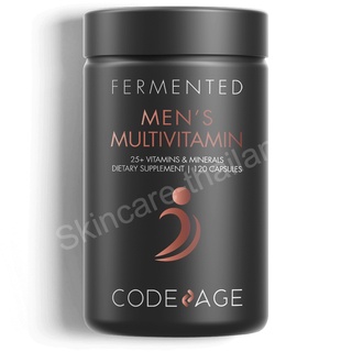 Codeage Fermented Men’s daily multivitamin วิตามินและแร่ธาตุรวมสำหรับผู้ชาย 120 แคปซูล