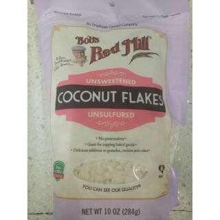 Bobs Red Mill Coconut Flakes 284g. มะพร้าว ชนิด เกล็ด ไม่หวาน100%