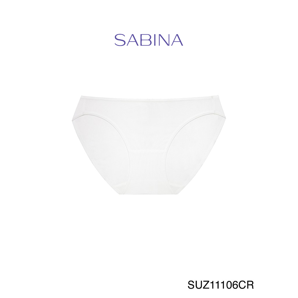 Sabina กางเกงชั้นใน (Bikini Sexy) รุ่น Panty Zone รหัส SUZ1106CR สีครีมขาว