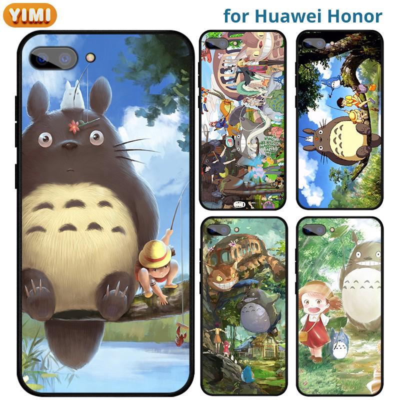 เคส HUAWEI Y6 Y7 Y6S PRO  Y7A Y6P Y9S Y9 Prime 2018 2019 มือถือสำหรับเคสโทรศัพท์มือถือลายการ์ตูน Totoro สําหรับ