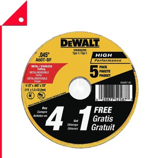 DEWALT : DWTDW8062B5* ใบตัดเหล็ก Cutting Wheel, General Purpose Metal Cutting