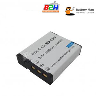 Battery man for casio NP130 รับประกัน 1 ปี