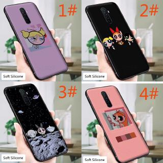 สาว Powerpuff น่ารัก เคสนิ่ม เนื้อซิลิโคน OPPO Realme 2 A5 3 5 X Pro Lite Q Case