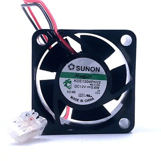 new For Sunon KDE1204PKV2 MS.A.GN silent 40mm 40*40*20mm maglev 12v quient axial cooling fan