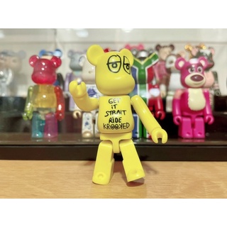 (ของแท้ไม่มีกล่อง) Be@rbrick Series 20 Artist: Krooked Skateboarding  (Bearbrick)