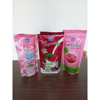 เกลือขัดผิว Yogurt Spa Milk Salt/ Watermelon+Milk/Fresh Tomato Spa 300/350 กรัม