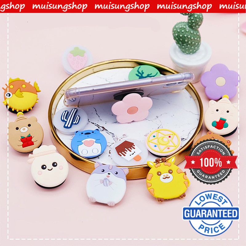 POPSOCKET/GRIPTOK/IRING โทรศัพท์ลายการ์ตูน พร้อมส่งตัวติดมือถือ ที่จับมือถือ ตัวป๊อปอัพติดมือถือ By MUISUNGSHOP