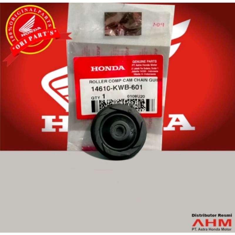 14610-kwb-601 HGP AHM 100% Center camat roll revo 110 supra 125 helm ใน ori ahm 14610kwb601
