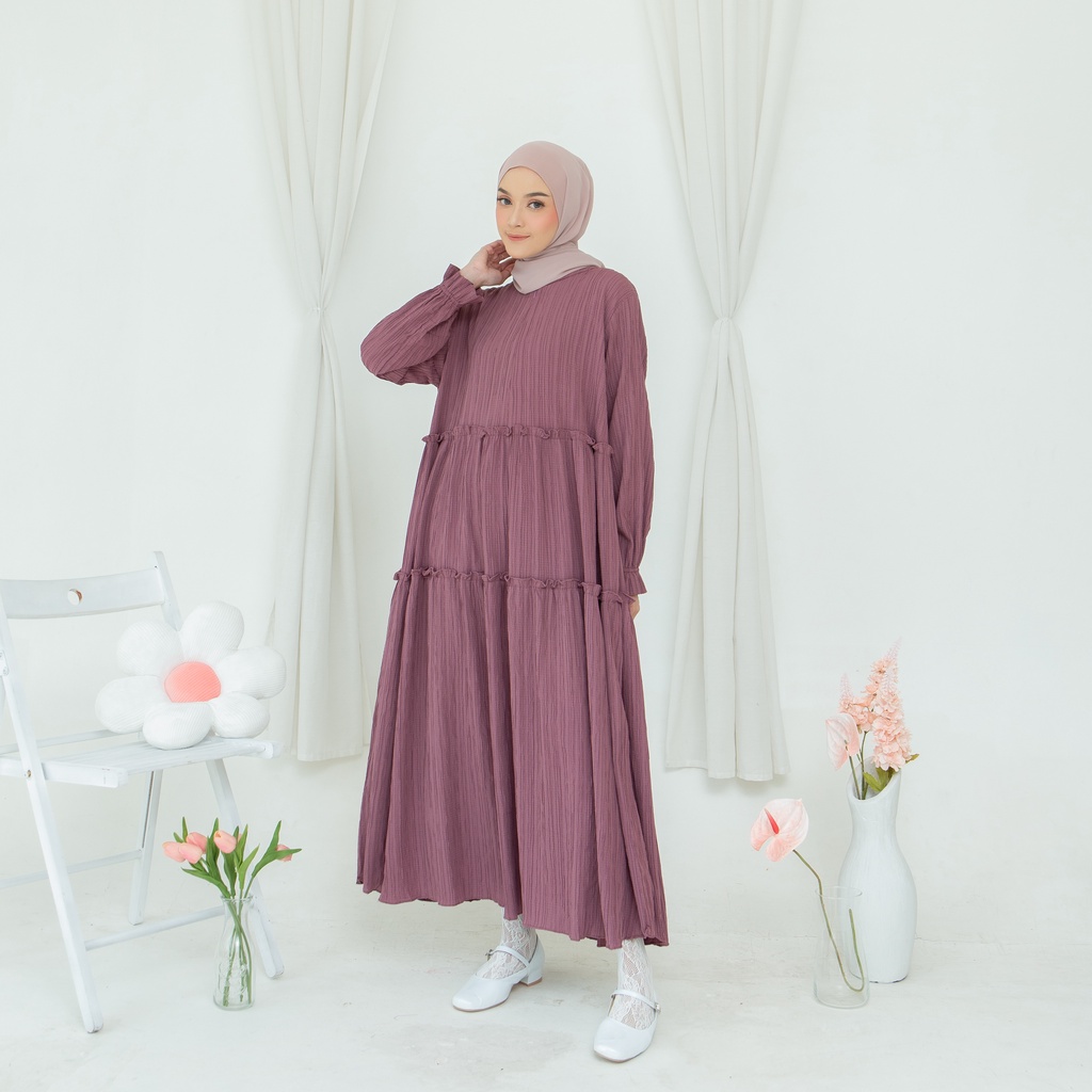 Yoona MIDI DRESS ANKLE DRESS LADY ZARA BUSUI JUMBO