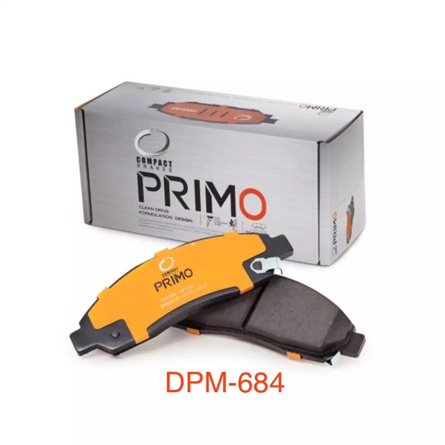 Ezผ้าเบรคหน้า MITSUBISHI💥TRITON 2+4WD 2006-ON💥PAJERO SPORT 2008-2014🔴Compact PRIMO DPM-684