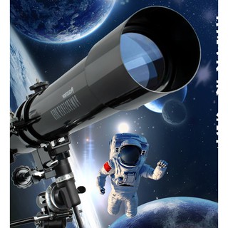 CELESTRON กล้องโทรทรรศน์ดาราศาสตร์ 80EQ, การดูดาวแบบมืออาชีพ, กำลังขยายสูงความละเอียดสูง, การรับรู้ช่องว่างขนาดใหญ่