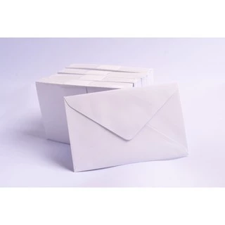 ซองขาว เบอร์ 7 (4 1/8 x 6 3/8 นิ้ว) 10.5x16.2 cm 100 แกรม (แพ็ค 200 ซอง) ซองจดหมาย Puangsang