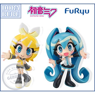 Furyu Figure - Hatsune Miku Kagamine Rin Toonize Figure Lot Japan ฟิกเกอร์มิกุ ริน ญี่ปุ่นแท้