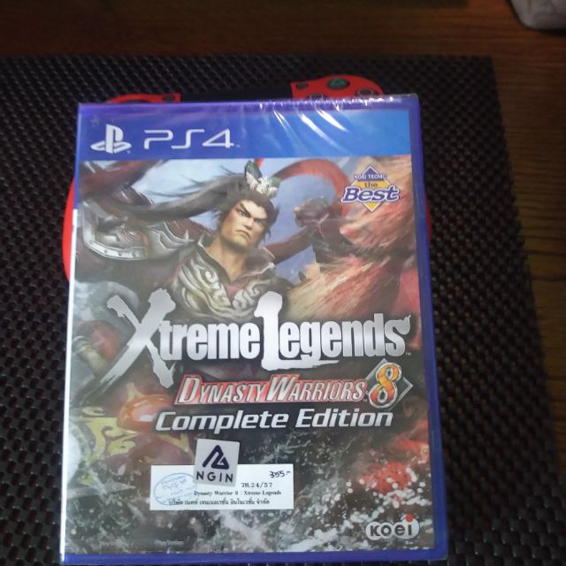 แผ่นเกมส์ Dynasty Warriors 8 Xtreme Legends Complete Edition PS4 Games Z 2 มือ 3 สภาพดี แผ่นใสกิ๊ง
