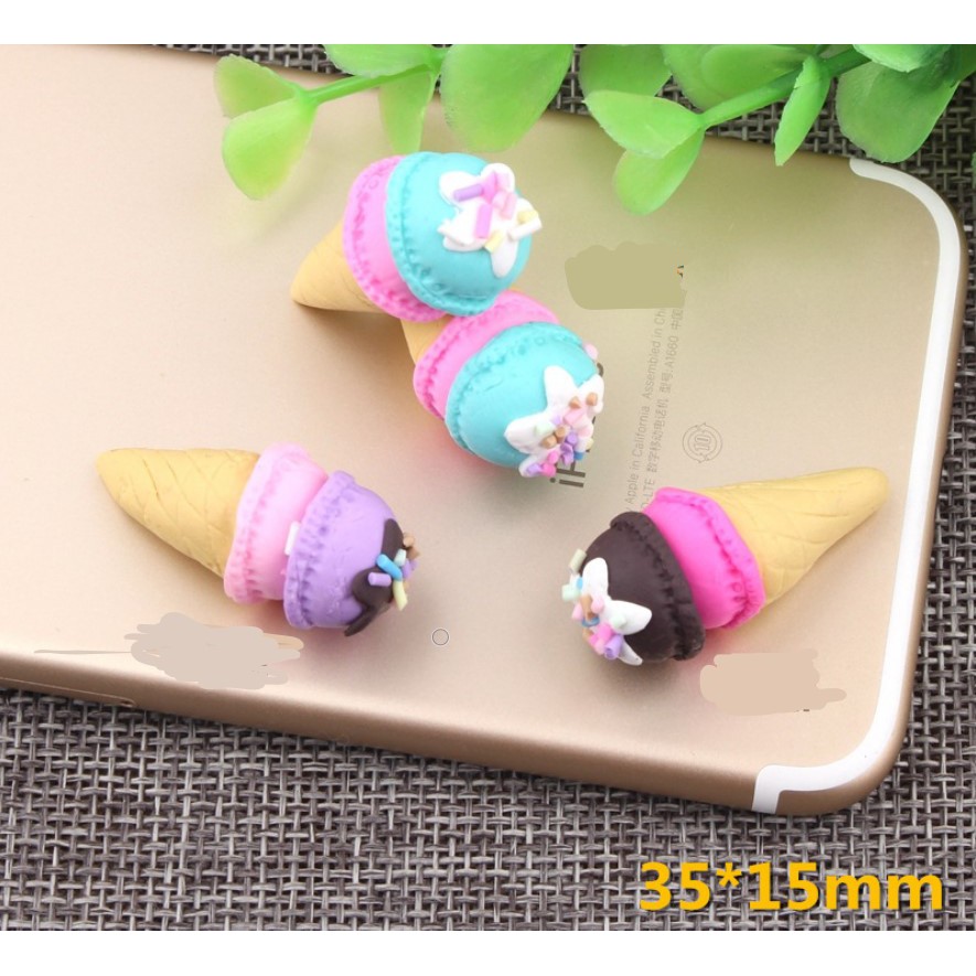 ไอติมจิ๋วไอติมโคนจิ๋วไอศครีมโคนจิ๋วน่ารักขนมจิ๋วอาหารจิ๋วของเล่นจิ๋วของเล่นตุ๊กตาจำลองอาหารของจิ๋ว
