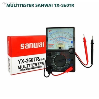 Sanwai มัลติมิเตอร์ YX-360TR มิเตอร์วัดไฟ วัดไฟ แถมถ่าน โอห์มมิเตอร์ โวลต์มิเตอร์ แอมป์มิเตอร์ Multimeter