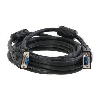 สาย Cable VGA M/F 3+6 10M (สีดำ)