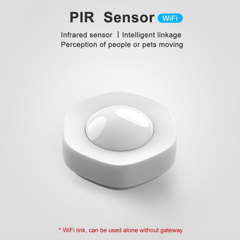 Smart Home WiFi PIR Motion Sensor Tuya Smart Life APP Control Wireless ...