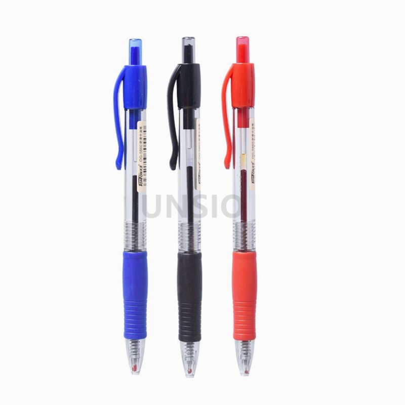 ปากกาหมึกน้ำมัน  หมึกEDU OG-5860 0.7 mm.ด้ามพาสติกใสหุ้มยาง จับถนัดมือ หมึกเข้มเขียนลื่น (ราคาต่อด้าม) #ปากกา #ขายส่ง