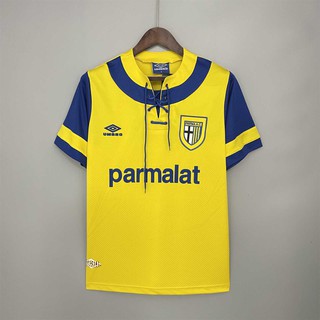 93-95 Parma Away เสื้อฟุตบอลย้อนยุค Football