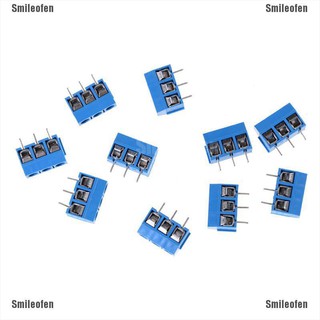 Smileofen kf 301-3 pitch 5 . 0 มม. 10 ชิ้น pcb 3pin สกรูเชื่อมต่อ