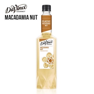 พร้อมส่ง ดาวินชี่ ไซรัป ถั่วแมคคาเดเมีย ปริมาตร 750 มล. (DaVinci Macadia Nut Syrup 750 ml.)