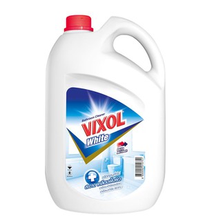 🔥*พร้อมส่ง*🔥 วิกซอล น้ำยาล้างห้องน้ำ ไวท์ 3500 มล.  Vixol Toilet Cleaner White 3500 ml