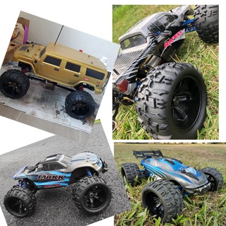 【ขายดี】 ✅ขอบล้อ และยาง 150 มม. สําหรับรถบรรทุกบังคับ 1/8 Traxxas Monster 4 ชิ้น