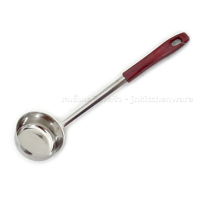 กระบวยตักซุปสแตนเลส ด้ามลายหิน JPS (JP0314)