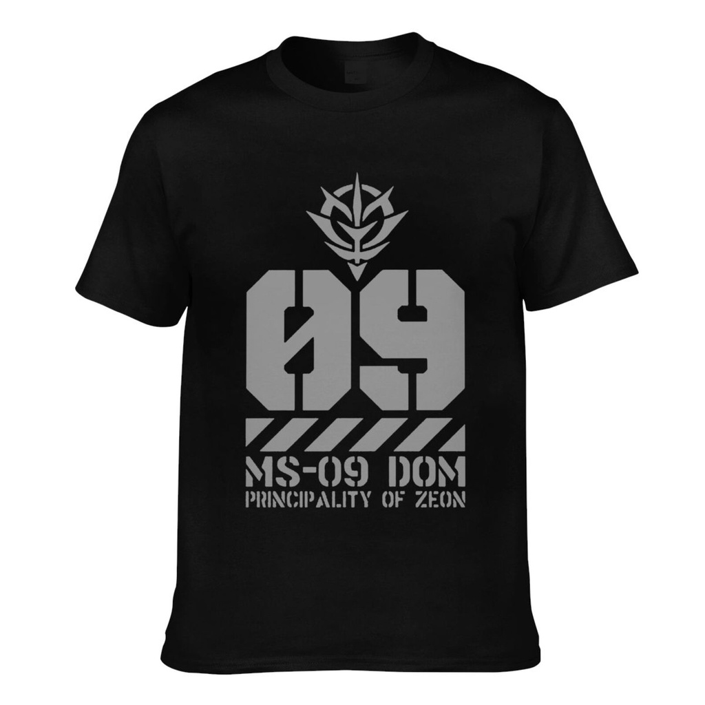 Gundam Ms-09 Zeon Anime Diy Customized Mens Casual Tee